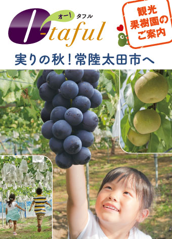 常陸太田市観光果樹園ガイドマップ
